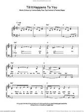 Cover icon of Till It Happens To You sheet music for piano solo by Corinne Bailey Rae, Pam Sheyne and Paul Herman, easy skill level