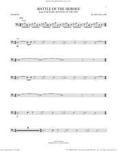 Cover icon of Battle Of The Heroes (from Star Wars: Revenge Of The Sith) sheet music for trombone solo by John Williams, intermediate skill level