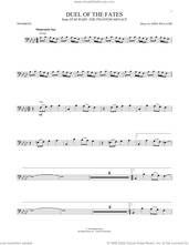 Cover icon of Duel Of The Fates (from Star Wars: The Phantom Menace) sheet music for trombone solo by John Williams, intermediate skill level