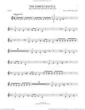 Cover icon of The Forest Battle (from Star Wars: Return Of The Jedi) sheet music for violin solo by John Williams, intermediate skill level