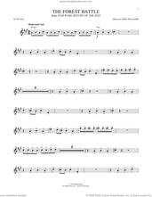 Cover icon of The Forest Battle (from Star Wars: Return Of The Jedi) sheet music for alto saxophone solo by John Williams, intermediate skill level