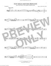 Cover icon of Han Solo And The Princess (from Star Wars: The Empire Strikes Back) sheet music for trombone solo by John Williams, intermediate skill level