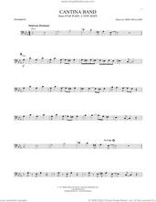 Cover icon of Cantina Band (from Star Wars: A New Hope) sheet music for trombone solo by John Williams, intermediate skill level