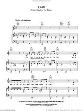 Cover icon of Leah sheet music for voice, piano or guitar by Roy Orbison, intermediate skill level