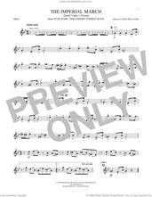 Cover icon of The Imperial March (Darth Vader's Theme) (from Star Wars: The Empire Strikes Back) sheet music for oboe solo by John Williams, intermediate skill level