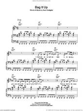 Cover icon of Bag It Up sheet music for voice, piano or guitar by Oasis and Noel Gallagher, intermediate skill level