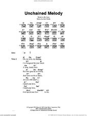 Cover icon of Unchained Melody sheet music for guitar (chords) by Jimmy Young, Alex North and Hy Zaret, wedding score, intermediate skill level