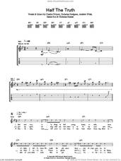 Cover icon of Half The Truth sheet music for guitar (tablature) by Kaiser Chiefs, Andrew White, Charlie Wilson, James Rix, Nicholas Baines and Nicholas Hodgson, intermediate skill level