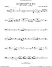 Cover icon of Princess Leia's Theme (from Star Wars: A New Hope) sheet music for trombone solo by John Williams, intermediate skill level
