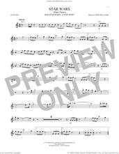 Cover icon of Star Wars (Main Theme) sheet music for alto saxophone solo by John Williams, intermediate skill level