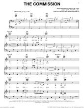 Cover icon of The Commission sheet music for voice, piano or guitar by CAIN, Blake Neesmith, Carter Frodge, Logan Cain, Madison Cain and Taylor Cain, intermediate skill level