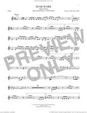 Cover icon of Star Wars (Main Theme) sheet music for horn solo by John Williams, intermediate skill level