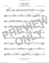 Cover icon of Star Wars (Main Theme) sheet music for trumpet solo by John Williams, intermediate skill level