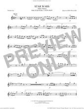 Cover icon of Star Wars (Main Theme) sheet music for tenor saxophone solo by John Williams, intermediate skill level