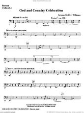 Cover icon of God And Country Celebration (Medley) sheet music for orchestra/band (keyboard string reduction) by Dave Williamson, intermediate skill level