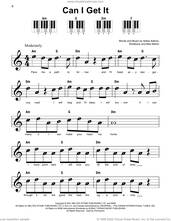 Cover icon of Can I Get It sheet music for piano solo by Adele, Adele Adkins, Max Martin and Shellback, beginner skill level