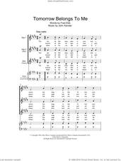 Cover icon of Tomorrow Belongs To Me (from Cabaret) sheet music for choir (SSA: soprano, alto) by Kander & Ebb, Fred Ebb and John Kander, intermediate skill level