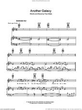 Cover icon of Another Galaxy sheet music for voice, piano or guitar by Paul Simon and Brian Eno, intermediate skill level
