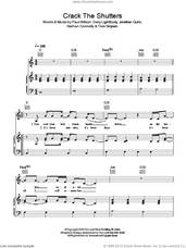 Cover icon of Crack The Shutters sheet music for voice, piano or guitar by Snow Patrol, Gary Lightbody, Jonathan Quinn, Nathan Connolly, Paul Wilson and Tom Simpson, intermediate skill level
