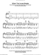 Cover icon of When The Levee Breaks sheet music for voice, piano or guitar by Led Zeppelin, Jimmy Page, John Bonham, John Paul Jones, Memphis Minnie and Robert Plant, intermediate skill level
