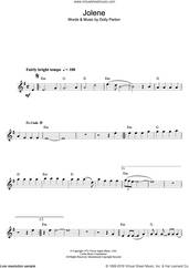 Cover icon of Jolene sheet music for alto saxophone solo by Dolly Parton, intermediate skill level