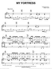 Cover icon of My Fortress sheet music for voice, piano or guitar by Jeremy Camp, intermediate skill level
