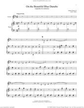 Cover icon of The Beautiful Blue Danube, Op. 314 sheet music for clarinet and piano by Johann Strauss, Jr., classical score, intermediate skill level