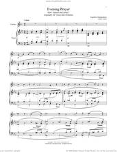 Cover icon of Evening Prayer sheet music for clarinet and piano by Engelbert Humperdinck, intermediate skill level