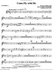Cover icon of Come Fly With Me (complete set of parts) sheet music for orchestra/band by Sammy Cahn, Jimmy van Heusen, Frank Sinatra and Mac Huff, intermediate skill level