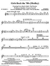 Cover icon of Girls Rock the '80s (Medley) (complete set of parts) sheet music for orchestra/band by Mark Brymer, intermediate skill level