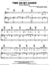 Cover icon of Time On My Hands sheet music for voice, piano or guitar by Billie Holiday, Benny Goodman, Count Basie, Django Reinhardt, Duke Ellington, Oscar Peterson, Harold Adamson, Mack Gordon and Vincent Youmans, intermediate skill level