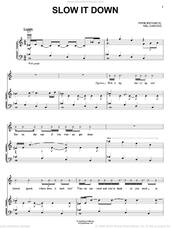 Cover icon of Slow It Down sheet music for voice, piano or guitar by Neil Diamond, intermediate skill level