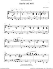 Cover icon of Rattle And Roll sheet music for piano solo (elementary) by Jeremy Siskind, beginner piano (elementary)