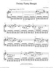 Cover icon of Twisty-Turny Boogie sheet music for piano solo (elementary) by Jeremy Siskind, beginner piano (elementary)