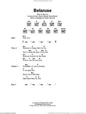 Cover icon of Belaruse sheet music for guitar (chords) by The Levellers, Charles Heather, Jeremy Cunningham, Jonathan Sevink, Mark Chadwick and Simon Friend, intermediate skill level