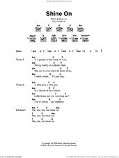 Cover icon of Shine On sheet music for guitar (chords) by House Of Love and Guy Chadwick, intermediate skill level
