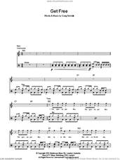 Cover icon of Get Free sheet music for voice and other instruments (fake book) by The Vines and Craig Nicholls, intermediate skill level