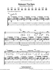 Cover icon of Between The Bars sheet music for guitar (tablature) by Elliott Smith, intermediate skill level