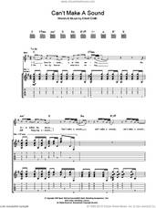 Cover icon of Can't Make A Sound sheet music for guitar (tablature) by Elliott Smith, intermediate skill level