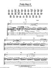 Cover icon of Pretty Mary K sheet music for guitar (tablature) by Elliott Smith, intermediate skill level