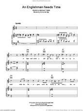 Cover icon of An Englishman Needs Time sheet music for voice, piano or guitar by Eartha Kitt, Anne de Nys and Michael Treford, intermediate skill level