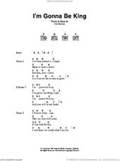 Cover icon of I'm Gonna Be King sheet music for guitar (chords) by Cat Stevens, intermediate skill level