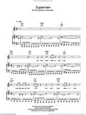 Cover icon of Superman sheet music for voice, piano or guitar by Stereophonics and Kelly Jones, intermediate skill level