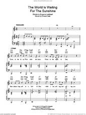 Cover icon of The World Is Waiting For The Sunrise sheet music for voice, piano or guitar by Eugene Lockhart and Ernest Seitz, intermediate skill level