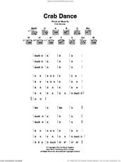 Cover icon of Crab Dance sheet music for guitar (chords) by Cat Stevens, intermediate skill level