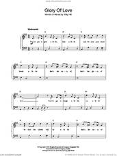 Cover icon of The Glory Of Love sheet music for piano solo by Bette Midler and Billy Hill, intermediate skill level