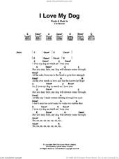 Cover icon of I Love My Dog sheet music for guitar (chords) by Cat Stevens, intermediate skill level