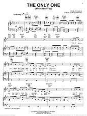 Cover icon of The Only One (Miracle Of You) sheet music for voice, piano or guitar by Steven Curtis Chapman, wedding score, intermediate skill level