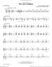 Cover icon of We Are Golden (arr. Alan Billingsley) (complete set of parts) sheet music for orchestra/band by Alan Billingsley and Mika, intermediate skill level