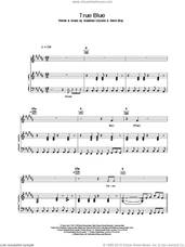Cover icon of True Blue sheet music for voice, piano or guitar by Madonna, intermediate skill level